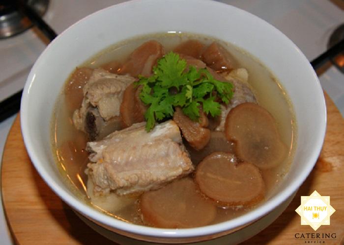 Nấu "Canh củ cải muối" bổ dưỡng