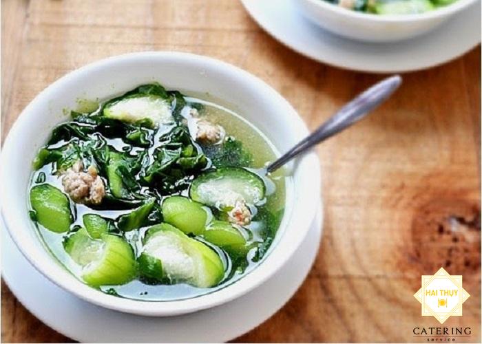 Làm canh "mồng tơi + mướp" ăn là mê